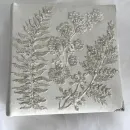 Фотоальбом свадебный жемчужный с бисером и пайетками