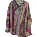 ЛИЛОВЫЙ ТУМАН Винтажный авторский джемпер