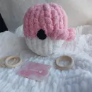 Мягкая игрушка кит розовая - Мэри