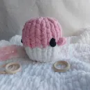 Мягкая игрушка кит розовая - Мэри
