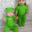 Набор одежды для кукол Беби Борн и старшая сестричка.
