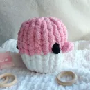 Мягкая игрушка кит розовая - Мэри