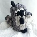 Мягкая игрушка плюшевый Енот перчик