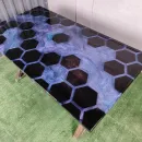 Стол из массива дуба Соты река