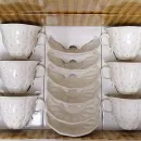 Керамика ручной работы, сервиз чайный