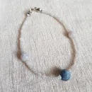 Браслеты из бисера с бусинами и кристаллами