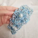 Браслет "Сапфир" фриволите