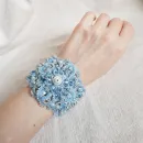 Браслет "Сапфир" фриволите