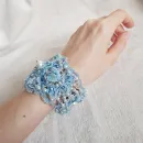 Браслет "Сапфир" фриволите