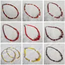 Браслеты из бисера с бусинами и кристаллами