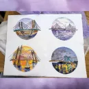 Набор для вышивания крестом "Новый Петербург"