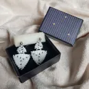 Серьги "Серебряные капли"