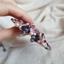 ​Брошь-орден-подвеска и Серьги "Воздушная сливка"