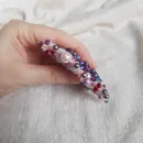 Брошь-орден-подвеска и Серьги "Жемчужная роза"