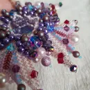 Брошь-орден-подвеска и Серьги "Жемчужная роза"