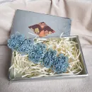 Браслет "Ларимар" фриволите