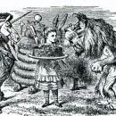 Серебряная брошь "Алиса в Стране Чудес" от KIT CARSON