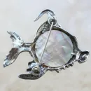 Коллекционная серебряная брошь 1960-е CYVRA