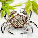Коллекционная брошь "Краб" BETTINA VON WALHOFF