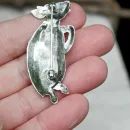 Серебряная брошь "Алиса в Стране Чудес" от KIR CARSON