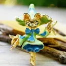 Коллекционная брошь от TORTOLANI 1960-е