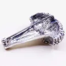 Винтажная серебряная брошь "Брокколи" от J. BREAKELL