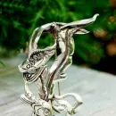 Винтажная  серебряная брошь от CYVRA