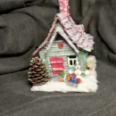 Ночник домик Снеговика