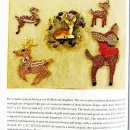 Винтажная, коллекционная брошь "Олень Рудольф" от BETTINA VON WALHOF