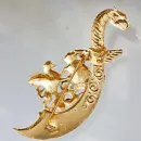 Коллекционная брошь CORO 1940-е