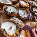 Свечи ручной работы, аромасвечи