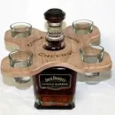 Винный столик, держатель для бутылки и бокалов