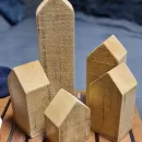 Домик интерьерная статуэтка