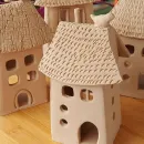 Домик интерьерная статуэтка