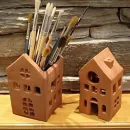 Домик интерьерная статуэтка