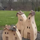 Домик интерьерная статуэтка