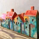 Домик интерьерная статуэтка