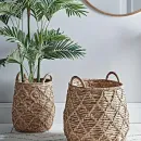 Корзина из джута