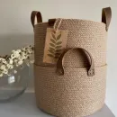 Корзина из джута