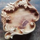 Резной поднос