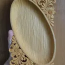 Резной поднос