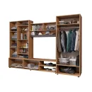 Мебель для гостиной стенка Сафари цвет белый