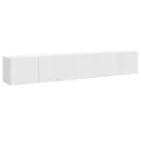 СКАНДИ Тумба под телевизор цвет белый