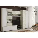 Мебель для гостиной стенка Сафари цвет белый