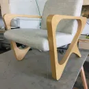 Стул из массива, деревянный