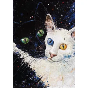 Картина "Космические кошки".
