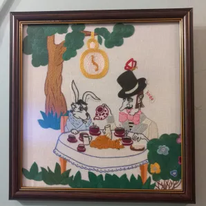 Чаепитие.  Алиса в стране чудес.