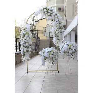 Цветочный декор для свадьбы. Свадебная арка, стойка, президиум [CLONE]