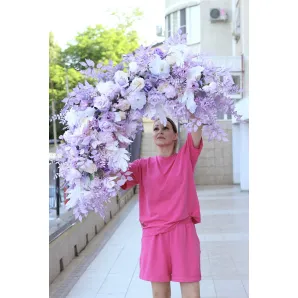 Цветочный декор для свадьбы. Свадебная арка, стойка, президиум