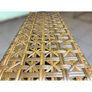 Обувница из искусственного ротанга